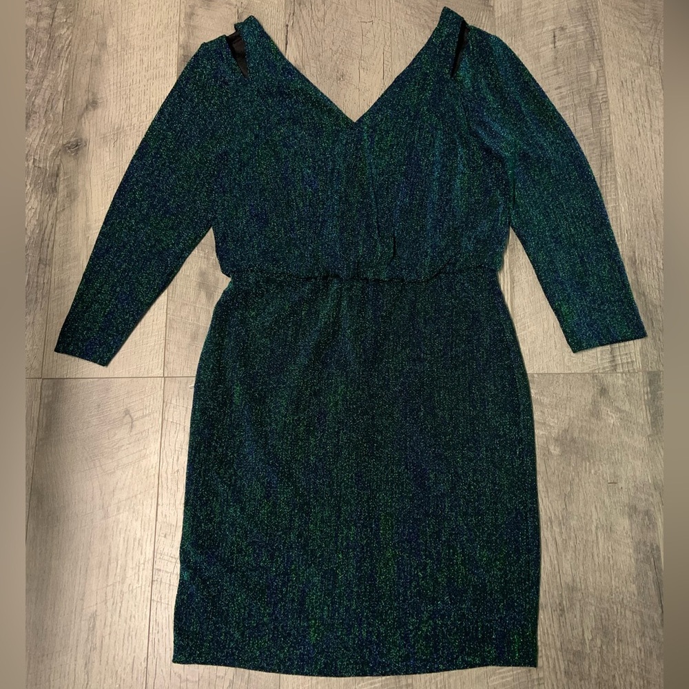 Green Calvin Klein Holiday Dress